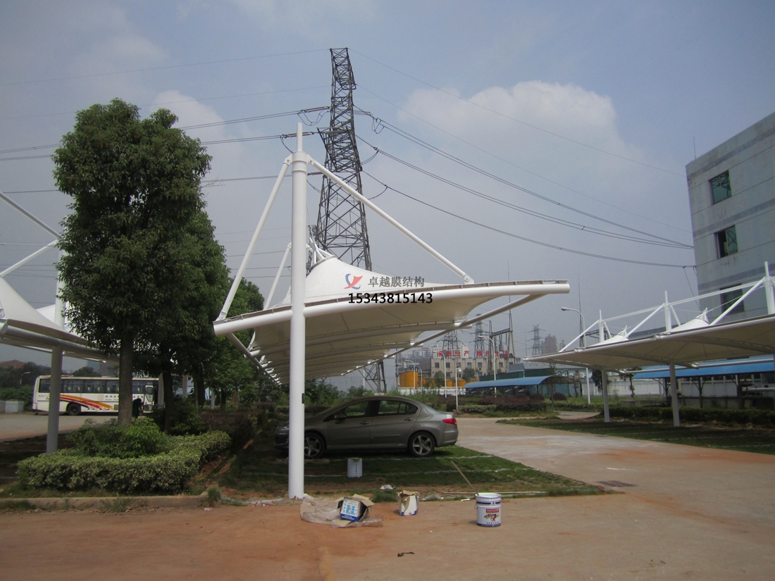 眉山市膜结构雨棚工程设计施工案例